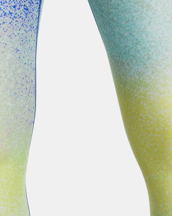 Women's HeatGear® No-Slip Waistband Printed Ankle Leggings image number 0