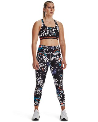 Leggings HeatGear&reg; Armour No-Slip Waistband Printed Ankle para Mujer, White, pdpMainDesktop image number 3