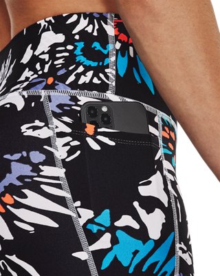 Leggings HeatGear&reg; Armour No-Slip Waistband Printed Ankle para Mujer, White, pdpMainDesktop image number 4