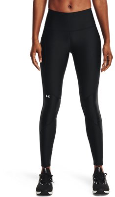 Women's HeatGear&reg; No-Slip Waistband Shine Full-Length Leggings image number 1