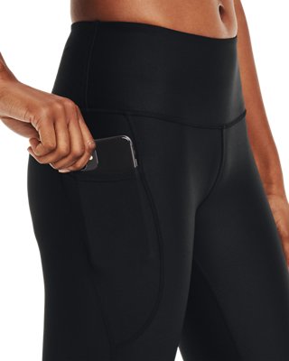 Women's HeatGear&reg; No-Slip Waistband Shine Full-Length Leggings image number 3