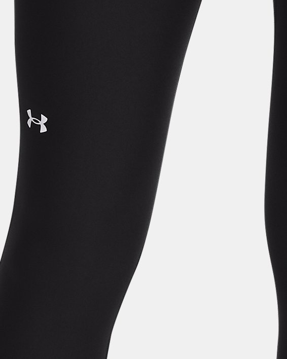 Legging long HeatGear® Armour Wordmark Waistband pour femme, Black, pdpMainDesktop image number 0