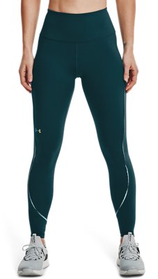 Women's UA RUSH&trade; No-Slip Waistband Scallop Full-Length Leggings
