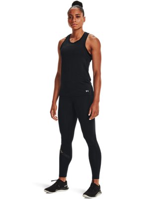Camiseta sin mangas UA Seamless Run para mujer, Black, pdpMainDesktop image number 2
