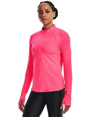 under armour pink long sleeve top