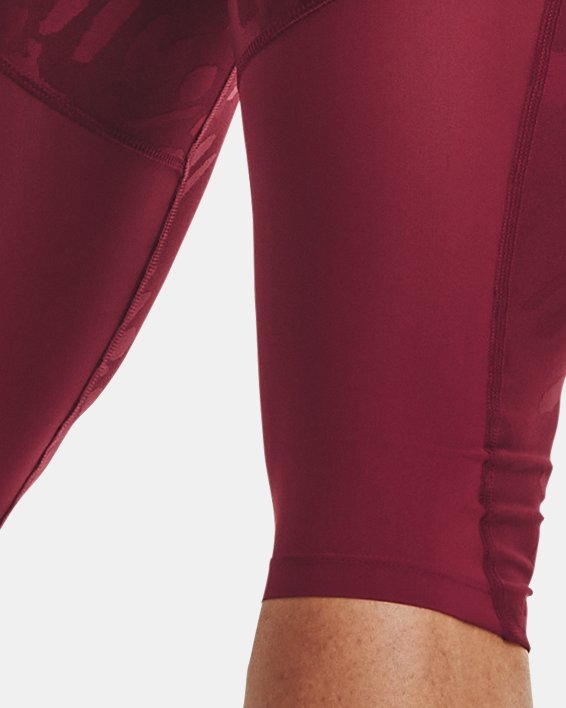 Women's UA Fly Fast Speed Capris in Red image number 1