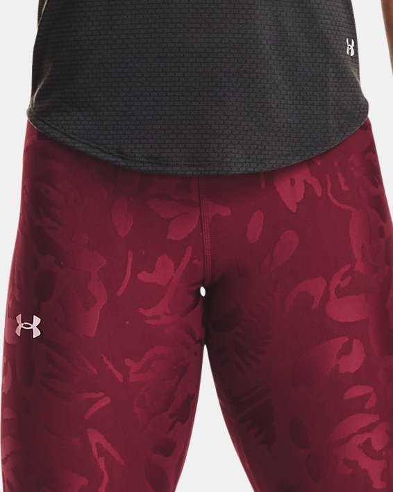 Women's UA Fly Fast Speed Capris in Red image number 2