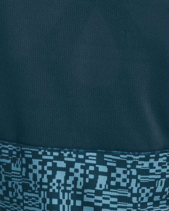 Damesshirt UA Speed Stride Printed met korte mouwen, Blue, pdpMainDesktop image number 1