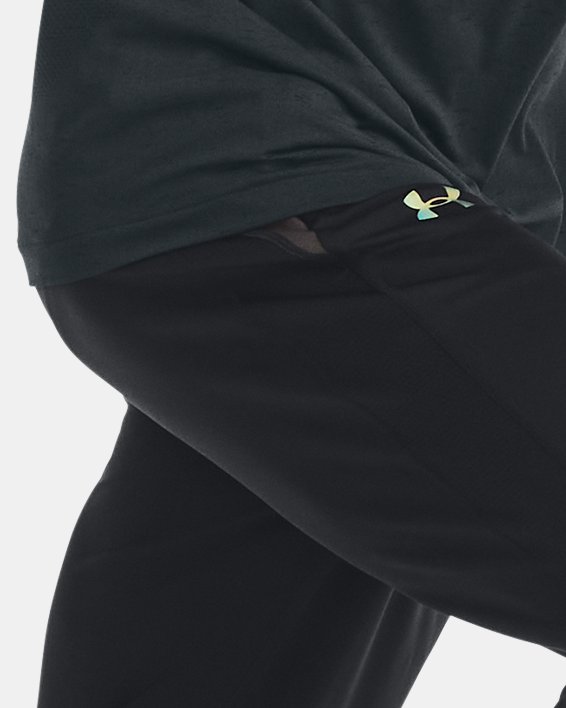 Men's UA RUSH™ HeatGear® Stamina Pants in Black image number 3