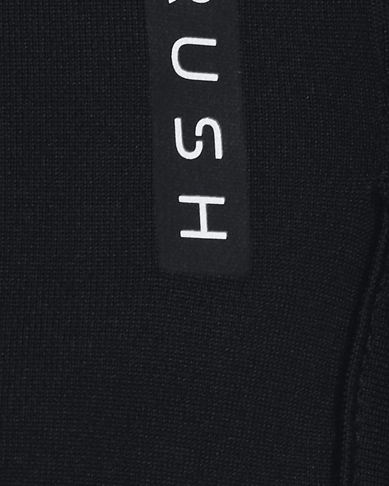 여성 UA RUSH™ 에너지 코어 반팔 in Black image number 5