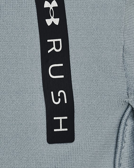 Camiseta de manga corta UA RUSH™ Energy Core para mujer, Blue, pdpMainDesktop image number 3