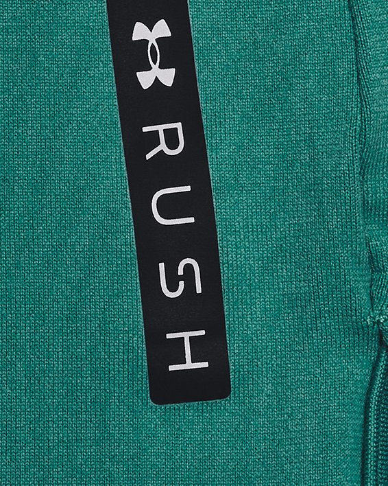 女士UA RUSH™ Energy Core短袖T恤 in Green image number 3