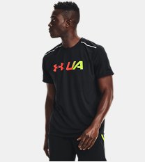 Men's UA Run Graphic Print Fill Short Sleeve