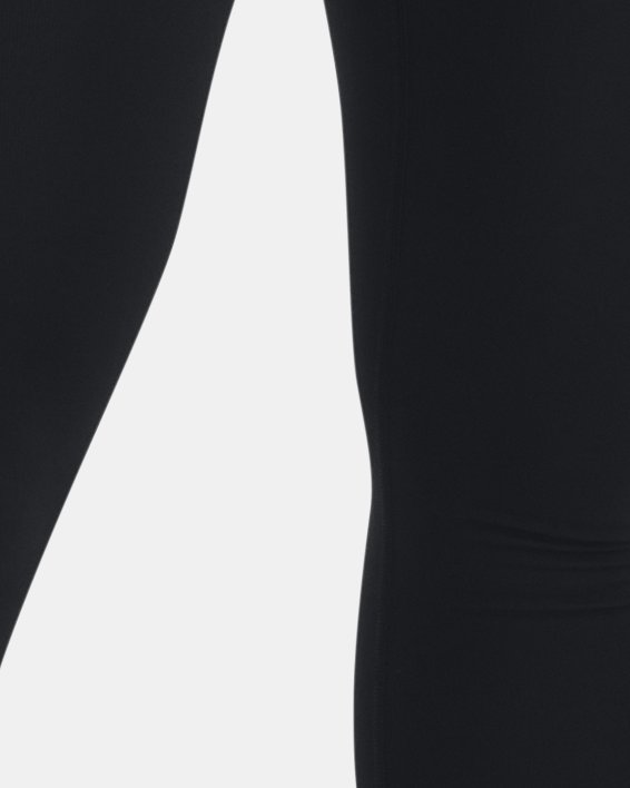 Women's UA RUSH™ ColdGear® No-Slip Waistband Full-Length Leggings, Black, pdpMainDesktop image number 0