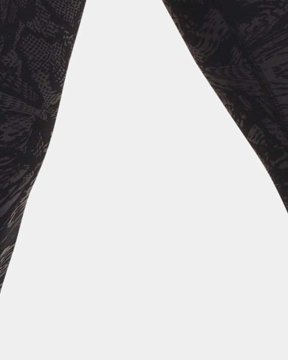 Damen UA RUSH™ Leggings mit Aufdruck, Black, pdpMainDesktop image number 1