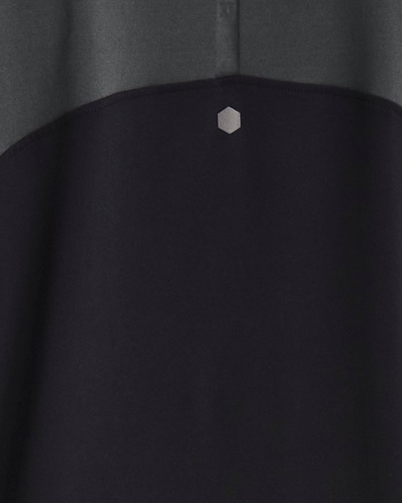 Haut à manches courtes et motif UA RUSH™ Energy Colorblock pour femme, Black, pdpMainDesktop image number 1