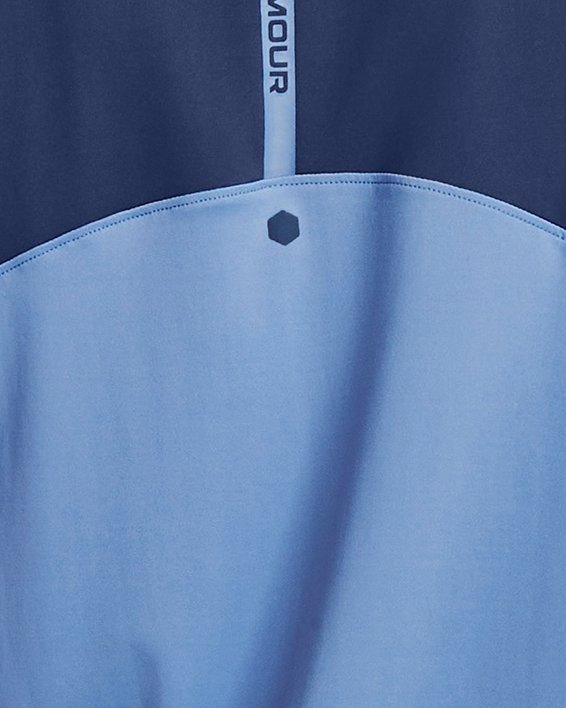 Women's UA RUSH™ Energy Colorblock Short Sleeve, Blue, pdpMainDesktop image number 1