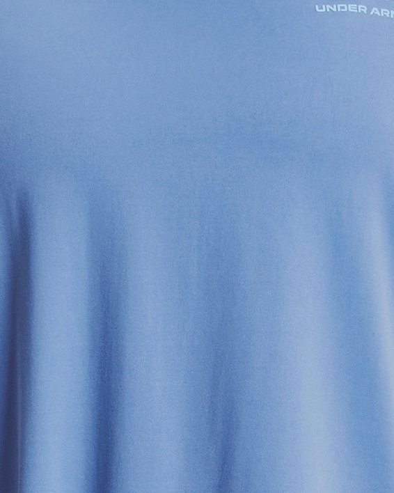Women's UA RUSH™ Energy Colorblock Short Sleeve, Blue, pdpMainDesktop image number 0