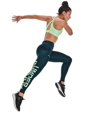 Under Armour Women's HeatGear® No-Slip Waistband Full-Length Leggings. 3