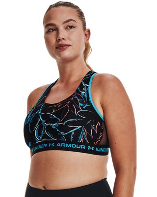 Bra Deportivo Armour&reg; Mid Crossback para Mujer, Blue, pdpMainDesktop image number 5