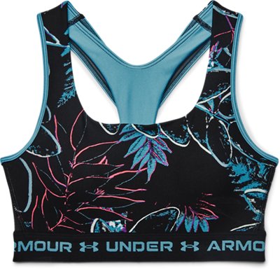 Bra Deportivo Armour&reg; Mid Crossback para Mujer, Blue, pdpMainDesktop image number 9