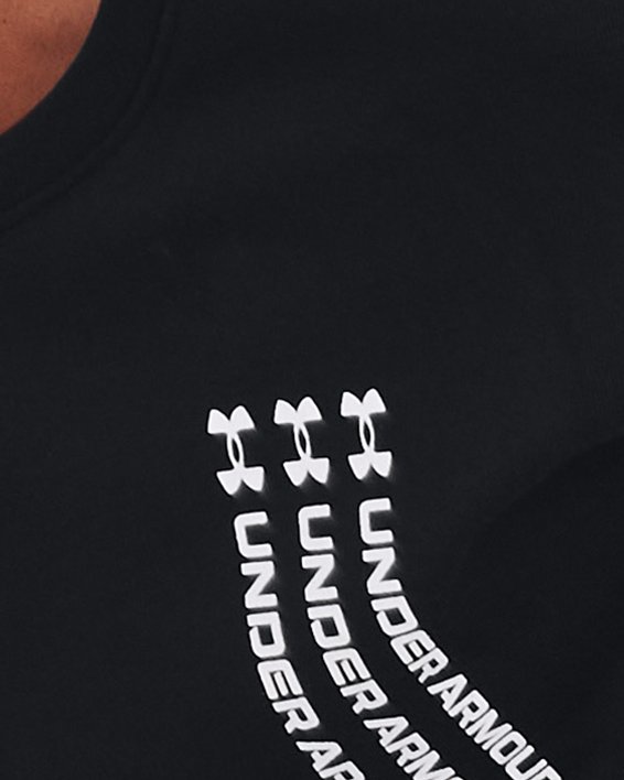 Women's UA Repeat Wordmark Graphic T-Shirt in Black image number 2