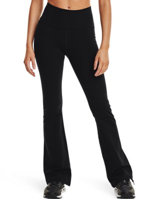 black flare out pants