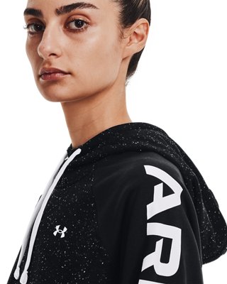 여성 UA 라이벌 플리스 컬러블록 후디 image number 0