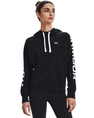 여성 UA 라이벌 플리스 컬러블록 후디