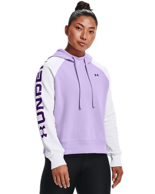 Under Armour Womens Cotton Rival Fleece Logo Hoodie