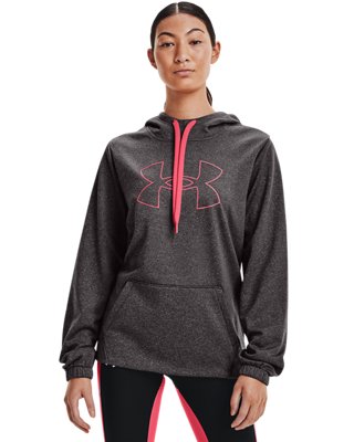 under armour storm big logo hoodie women's