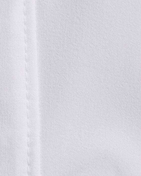 Damen UA RUSH™ Oberteil aus Webstoff mit durchgehendem Zip und Aufdruck, White, pdpMainDesktop image number 5