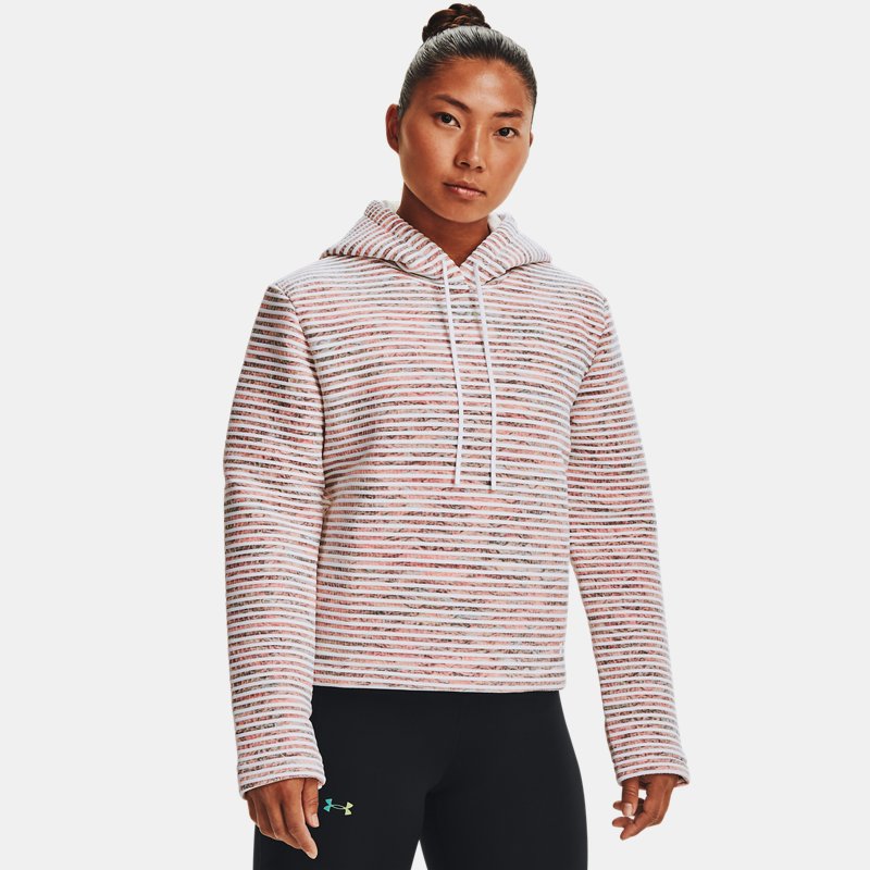 Women's Under Armour Multi-Color Hoodie White / White L