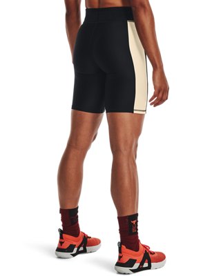 กางเกงปั่นจักรยานขาสั้น Project Rock HeatGear&reg; สำหรับผู้หญิง image number 1