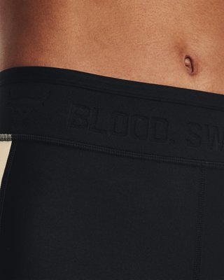 กางเกงปั่นจักรยานขาสั้น Project Rock HeatGear&reg; สำหรับผู้หญิง image number 4