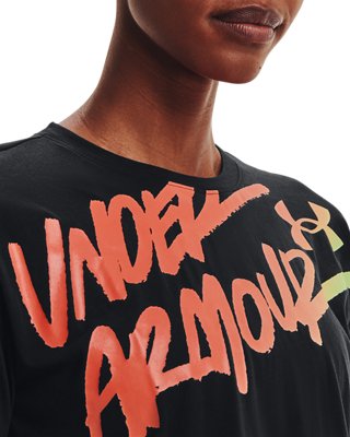 Women's UA Chroma Graphic T-Shirt image number 3