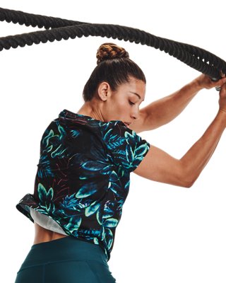 Women's UA Printed Graphic T-Shirt image number 2