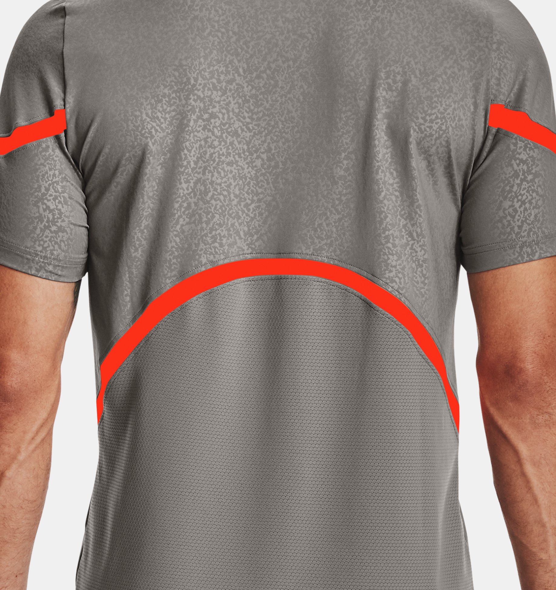 Acompañar Esta llorando Cuatro Camiseta de manga corta UA RUSH™ HeatGear® 2.0 Emboss para hombre | Under  Armour