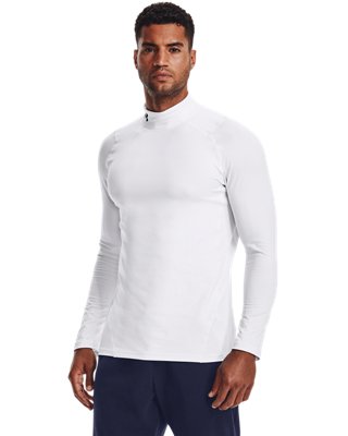 Under Armour HeatGear Armour Short Sleeve Mens Compression Top - White