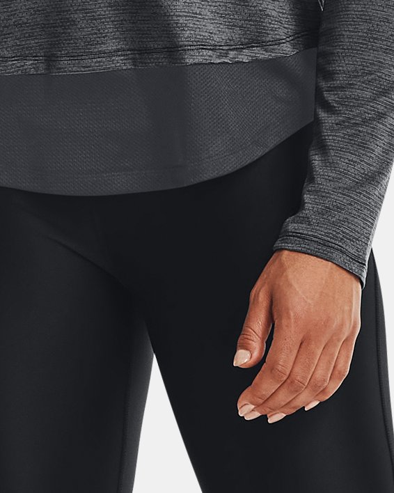 Women's UA Tech™ Vent Long Sleeve in Black image number 2