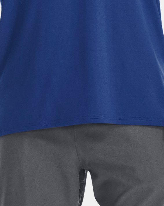 Men's UA RUSH™ Energy Short Sleeve in Blue image number 2