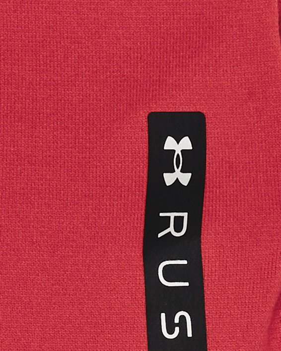 男士UA RUSH™ Energy短袖T恤 in Red image number 3