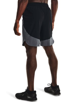 男士UA HIIT Woven Colorblock短褲 image number 1
