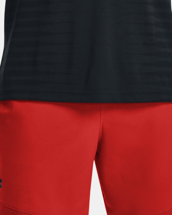 Men's UA Seamless Wordmark Short Sleeve, Black, pdpMainDesktop image number 2