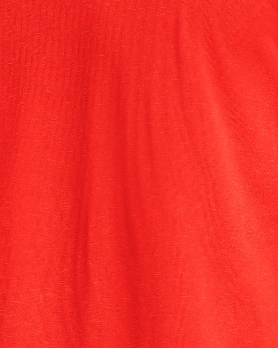 Men's UA RUSH™ HeatGear® Seamless Illusion Short Sleeve, Orange, pdpMainDesktop image number 0