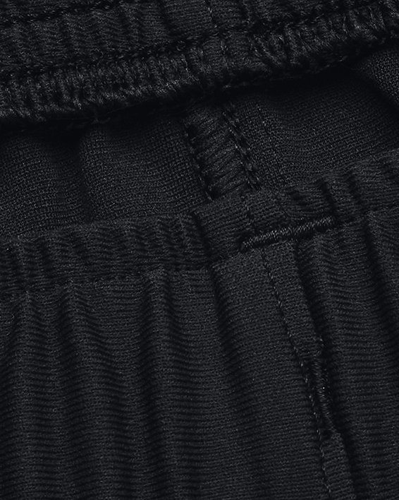 Men's UA Knit Woven Hybrid Shorts in Black image number 4