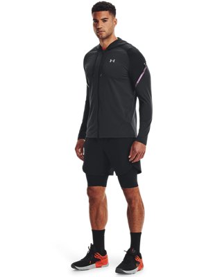 남성 UA RUSH&trade; HeatGear&reg; 풀 집 후디 image number 2