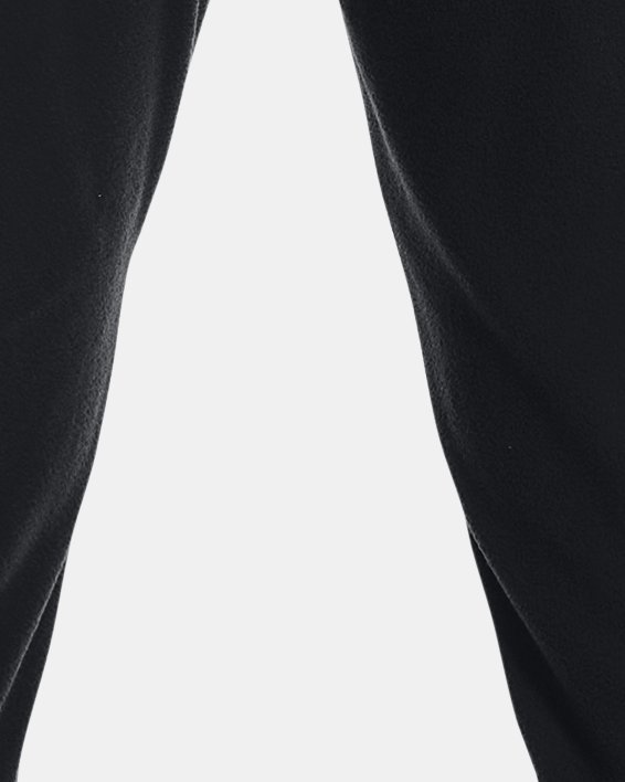 Men's UA RUSH™ Fleece Pants, Black, pdpMainDesktop image number 1