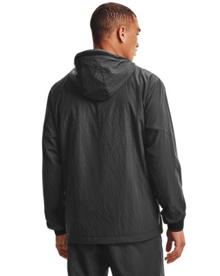 남성 UA RUSH&trade; 우븐 레거시 윈드브레이커 image number 1