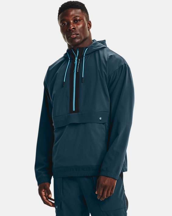 Under Armour - Men's UA RUSH™ Woven Hooded Popover Under Armour - Men's UA RUSH™ Woven Hooded Popover
